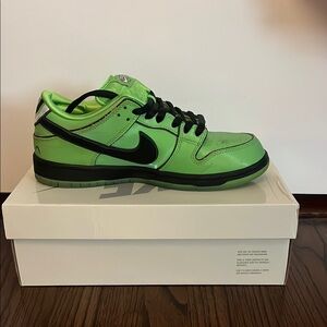 Nike SB Dunk Lows PowerPuff Girls Buttercup